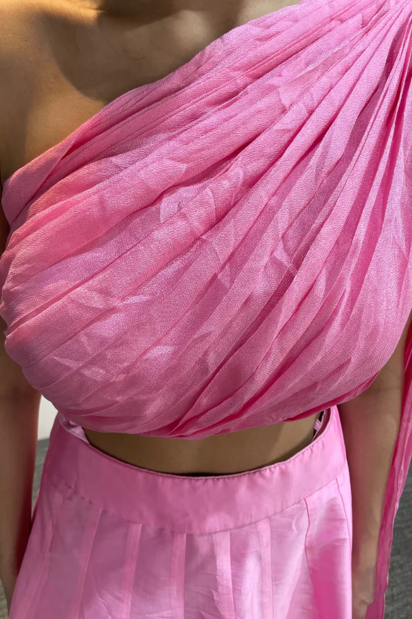 Pink Lehenga set - Image 2