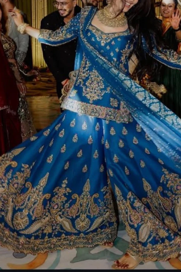 Pitambara by Manisha Sharara Set