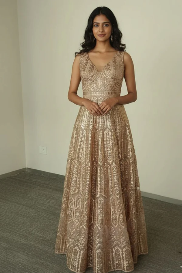 Golden gown