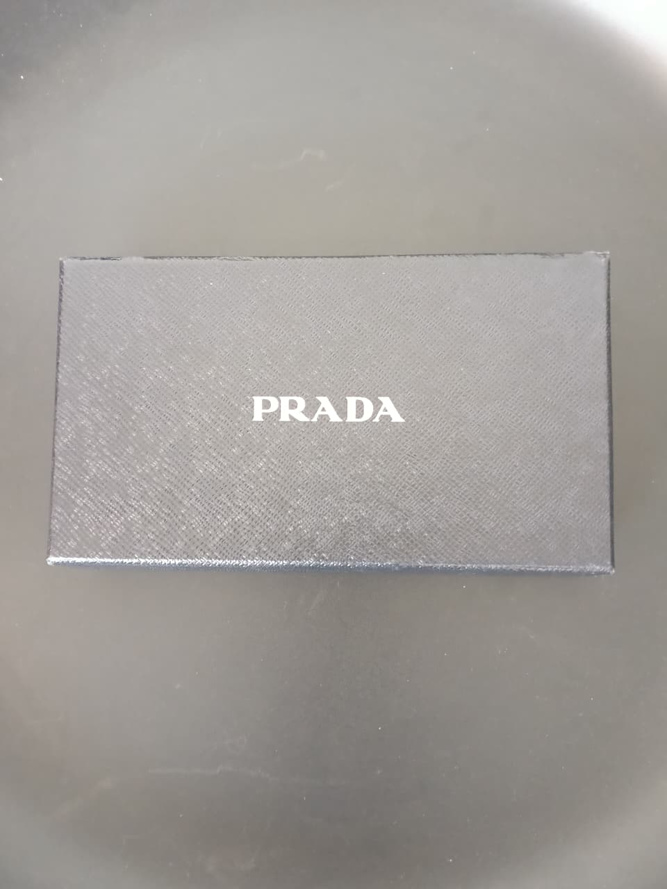 Prada Black Saffiano Metal Leather Wristlet Wallet - Image 8