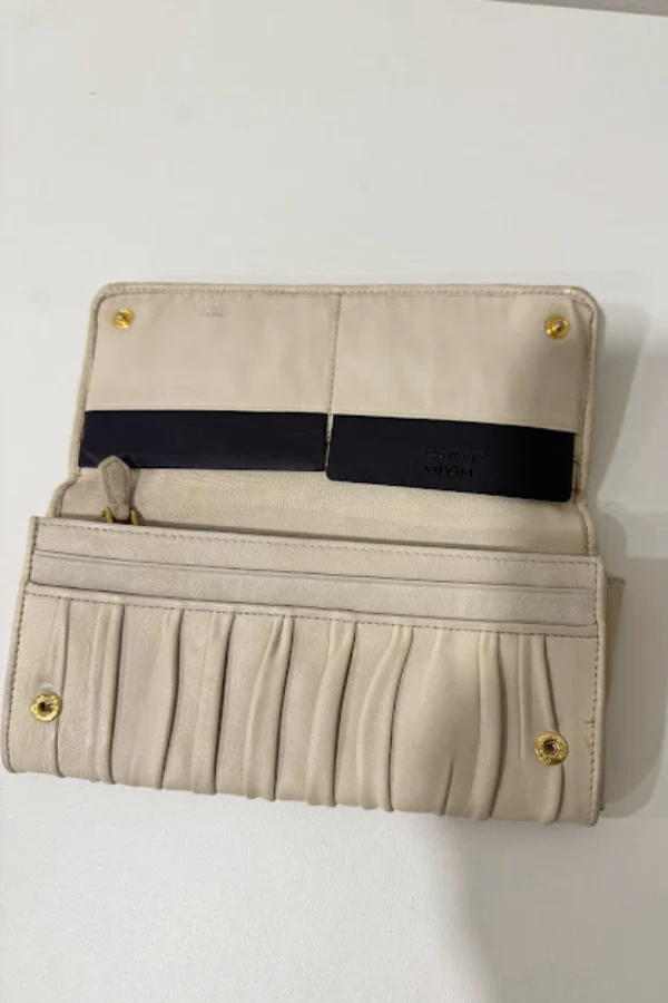 Prada Gaufre Nappa Leather Continental Wallet - Image 5
