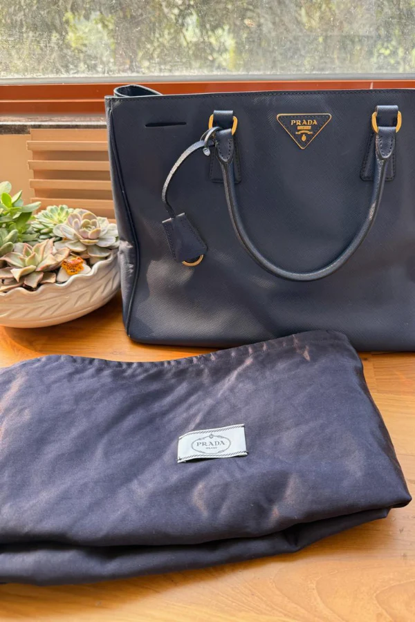 Prada Saffiano Lux Tote satchel - Image 2