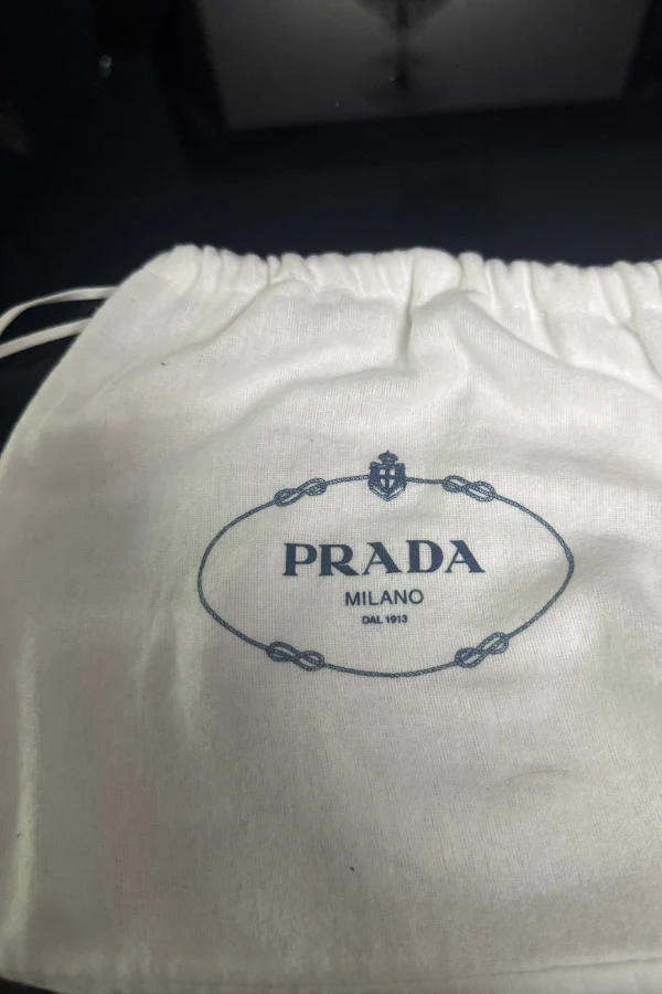 Prada Saffiano Wallet On Chain - Image 4