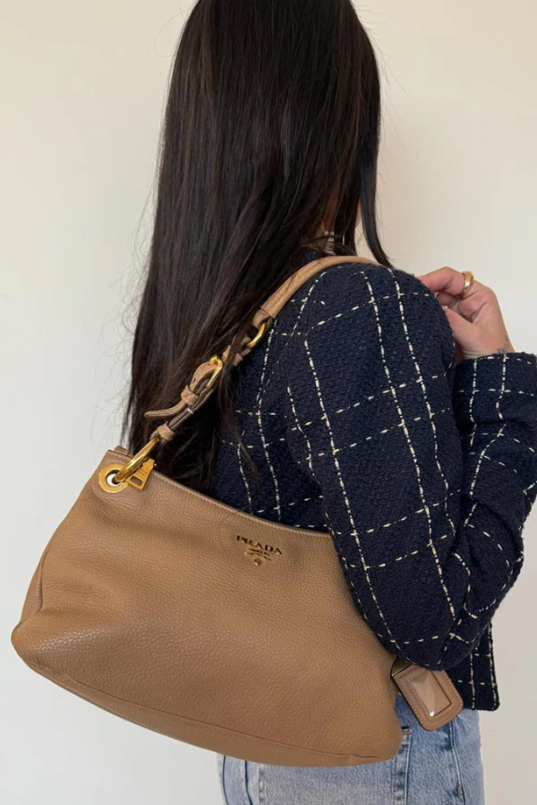 Prada Vitello Daino Shoulder Bag - Image 2