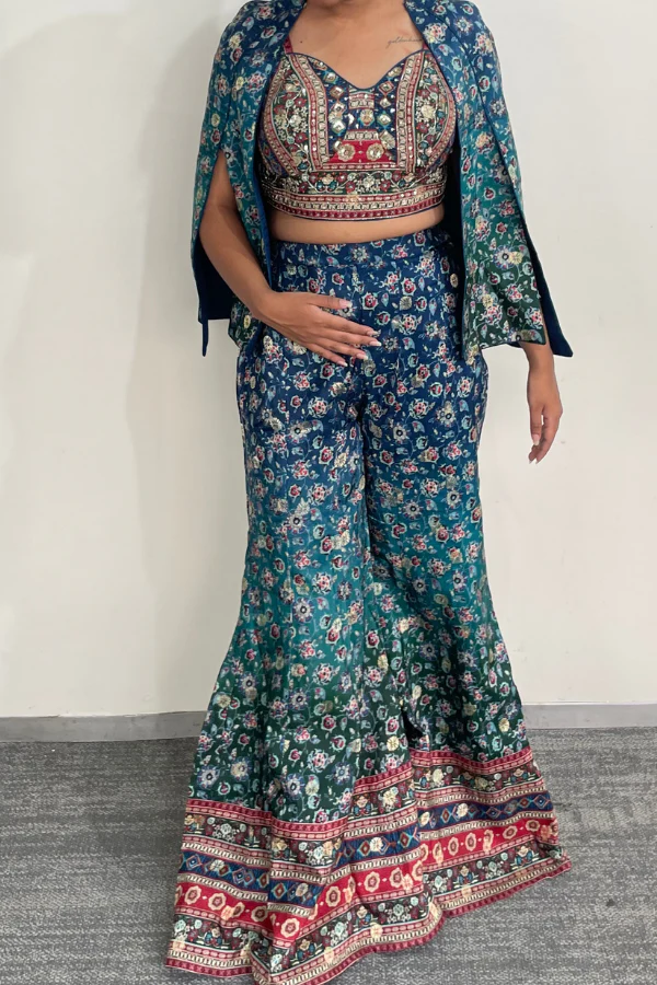 Printed palazzo set - Image 2