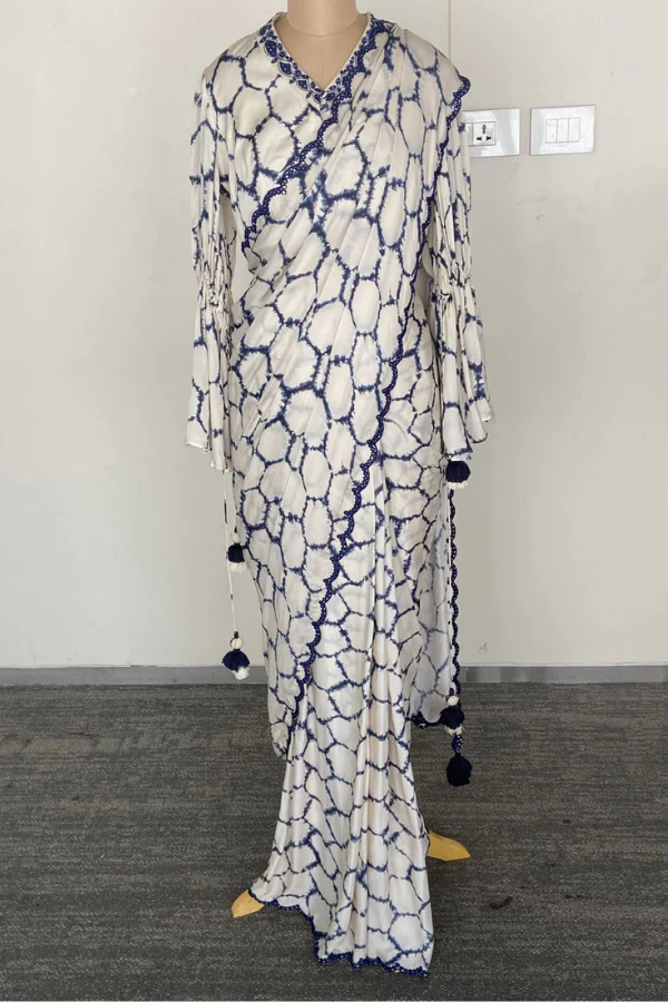 Punit Balana Tie-Dye Saree Set