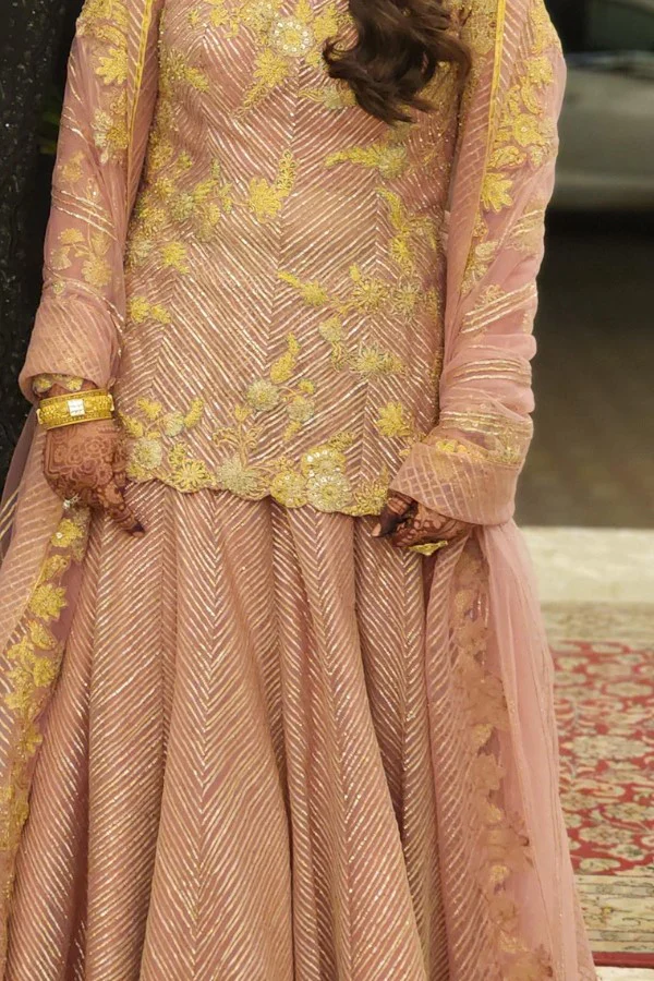 RAH dust pink embroidered lehenga - Image 6