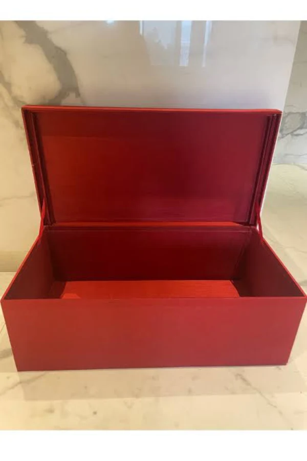 Red Sabyasachi lehenga box - Image 4