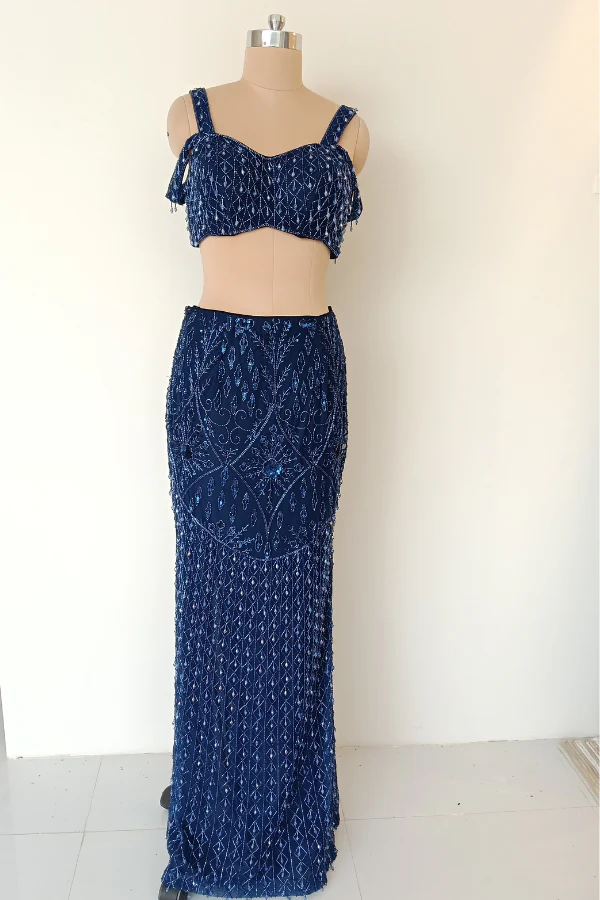 Regal Fishtail Lehenga set - Image 4