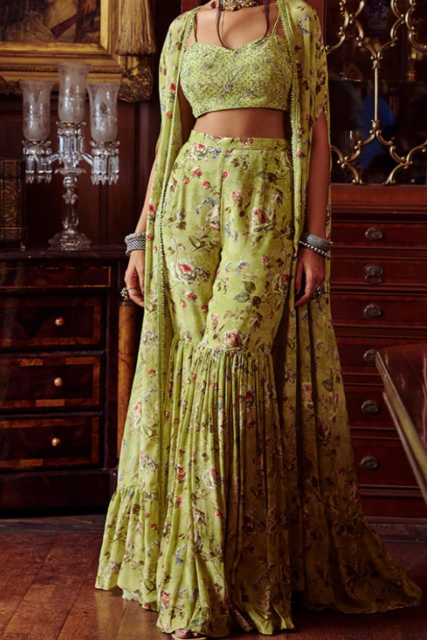 Reyhana gharara set - Image 2