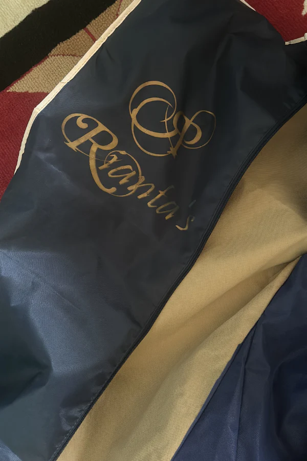 Riantas blue embroidered lehenga - Image 6