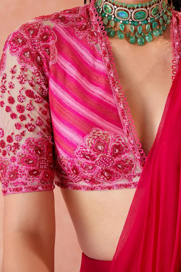 Ridhi Mehra Draped ruffle saree - Image 4
