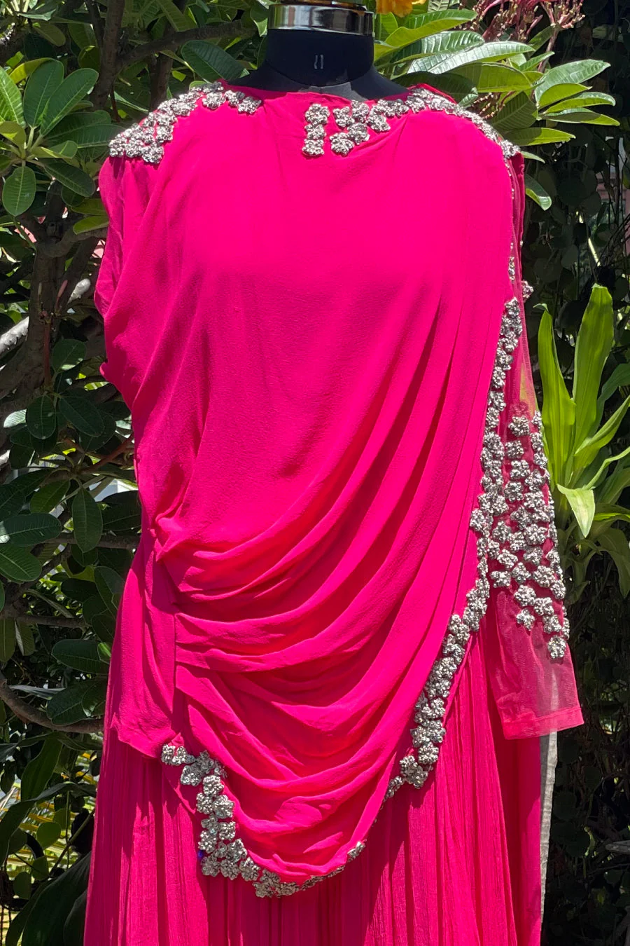 Ridhi Mehra Hot pink anarkali - Image 3