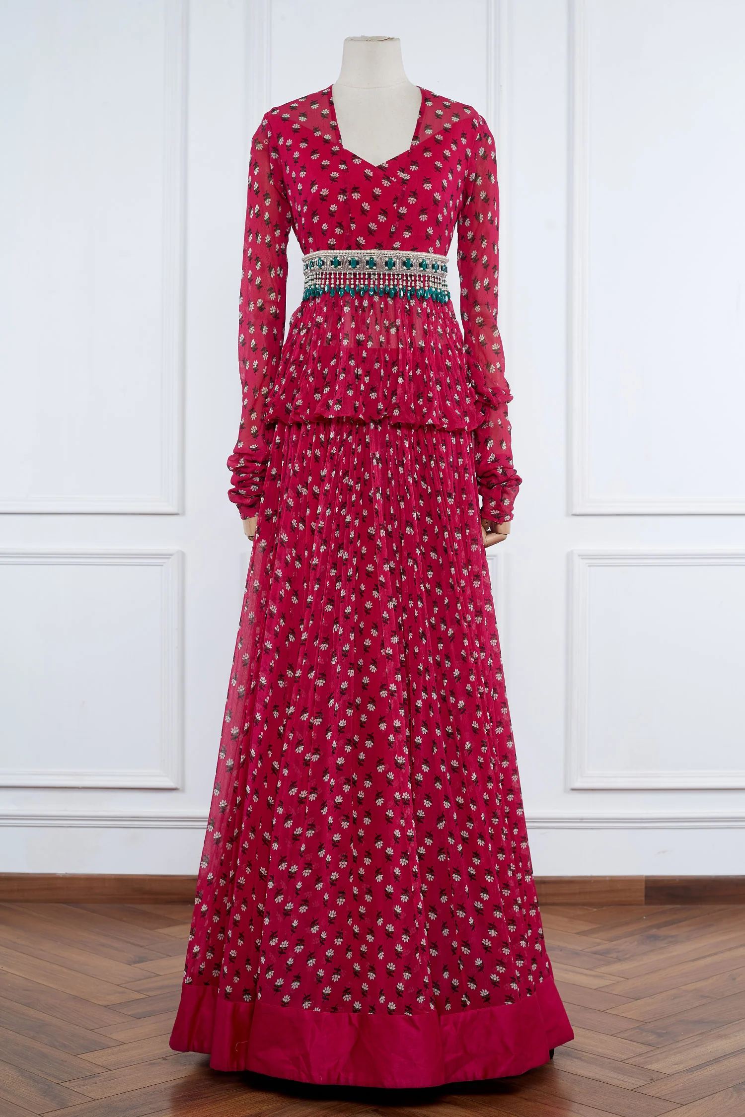 Ridhi Mehra Pink printed Lehenga Set
