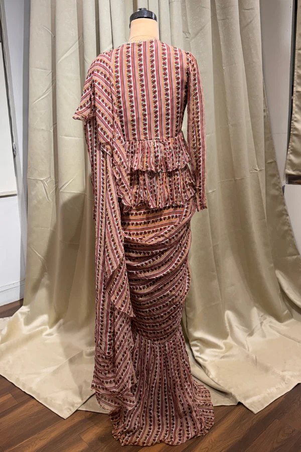 Ridhi Mehra Printed saree set - Image 3