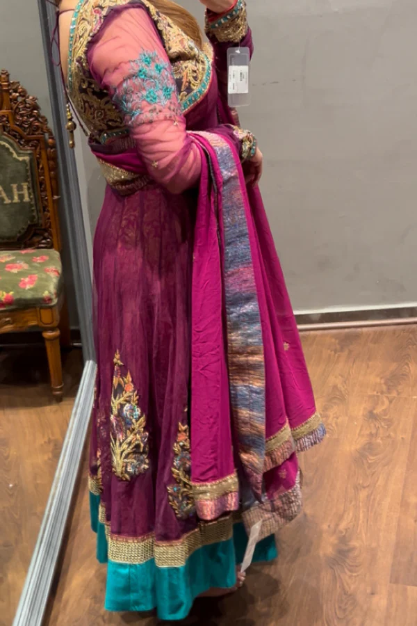 Rimple & Harpreet Anarkali Set - Image 3