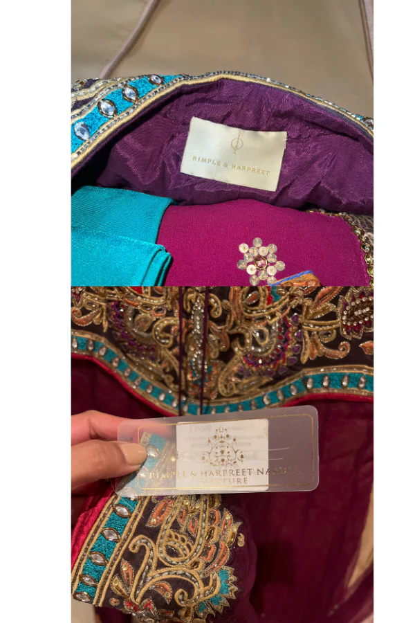 Rimple & Harpreet Anarkali Set - Image 5