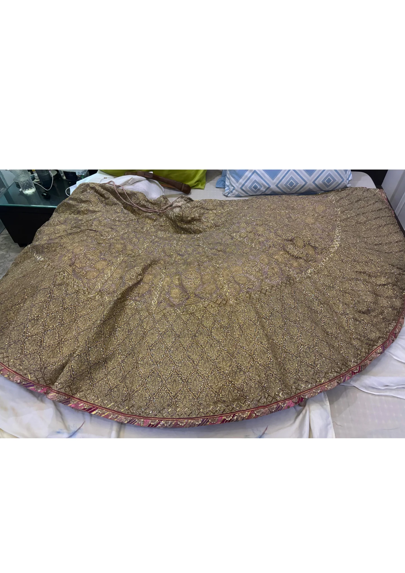 Rimple & Harpreet Bridal Lehenga Set - Image 4
