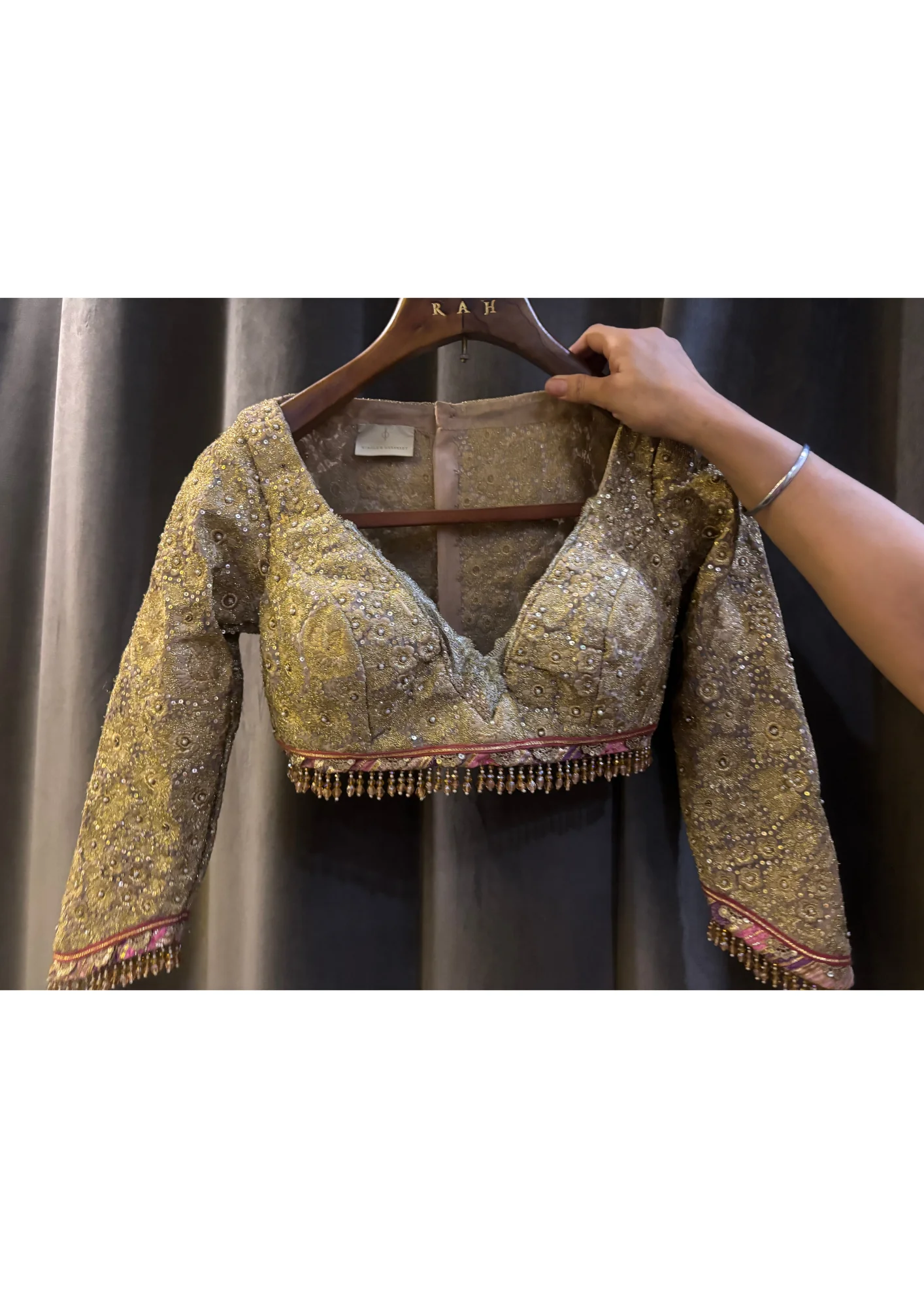 Rimple & Harpreet Bridal Lehenga Set - Image 6