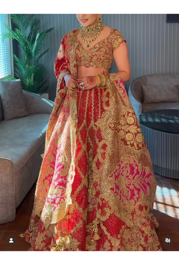 Rimple & Harpreet bridal lehenga set - Image 2