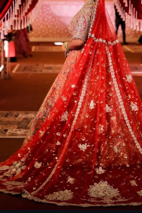 Rimple & Harpreet Bridal Lehenga Set - Image 2