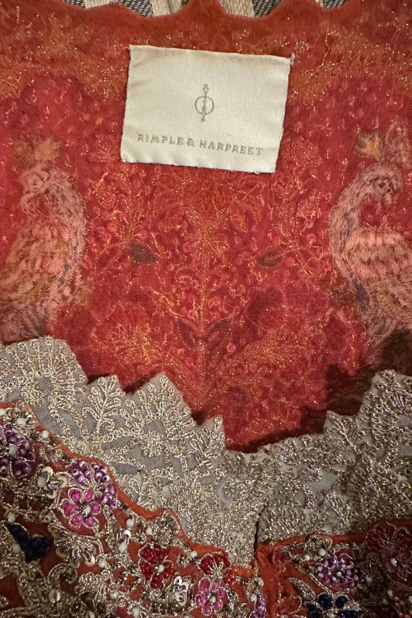 Rimple & Harpreet Bridal Lehenga Set - Image 4