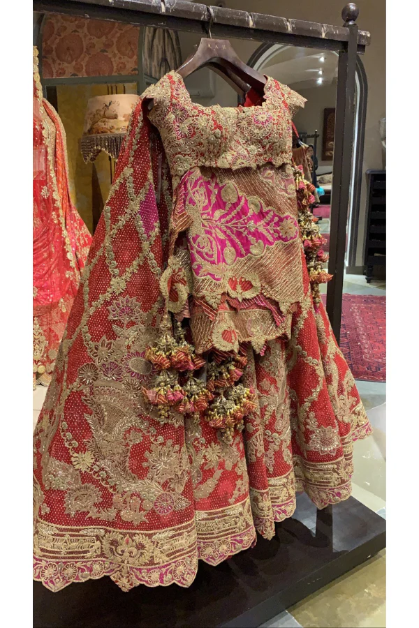 Rimple & Harpreet bridal lehenga set - Image 3