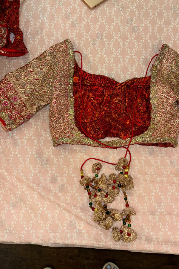 Rimple & Harpreet Embroidered lehenga - Image 5