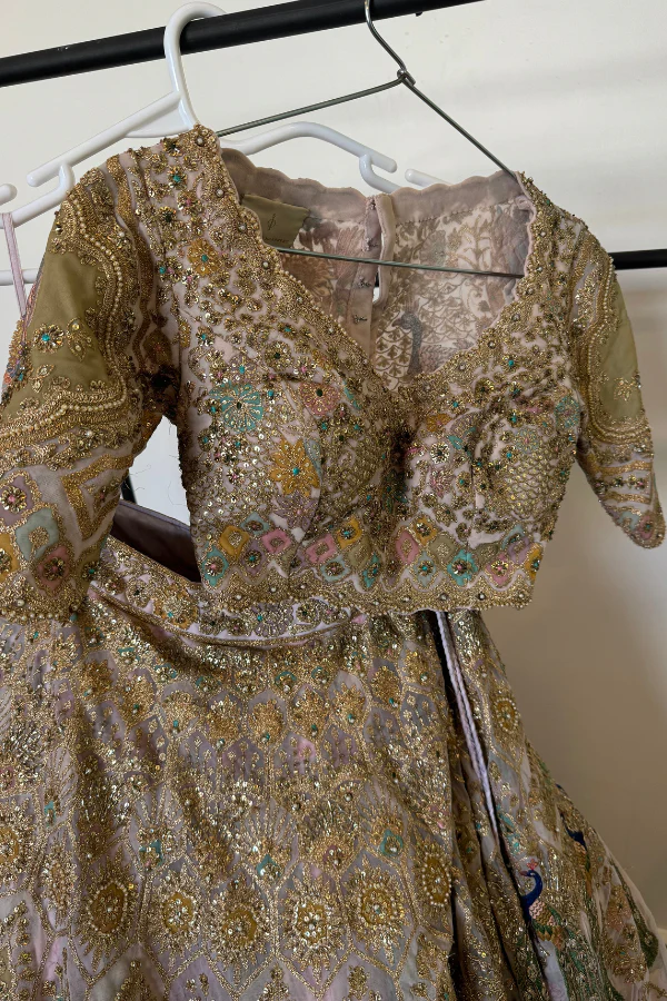 Rimple & harpreet embroidered lehenga - Image 3