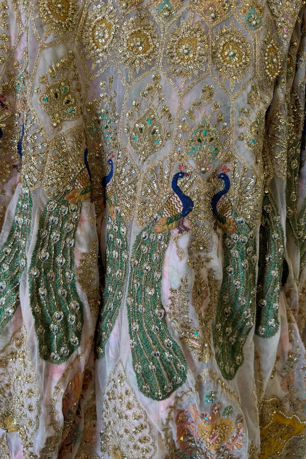 Rimple & harpreet embroidered lehenga - Image 7