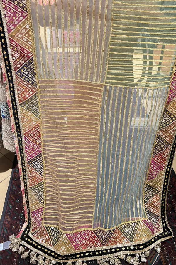 RIMPLE & HARPREET MULTICOLOR LEHENGA - Image 4