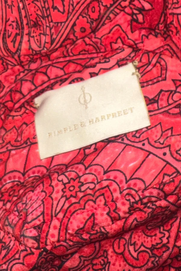 Rimple & harpreet red embroidered lehenga - Image 8