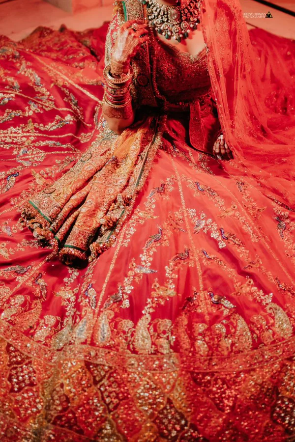 Rimple & Harpreet Regal Bridal Lehenga Set - Image 2