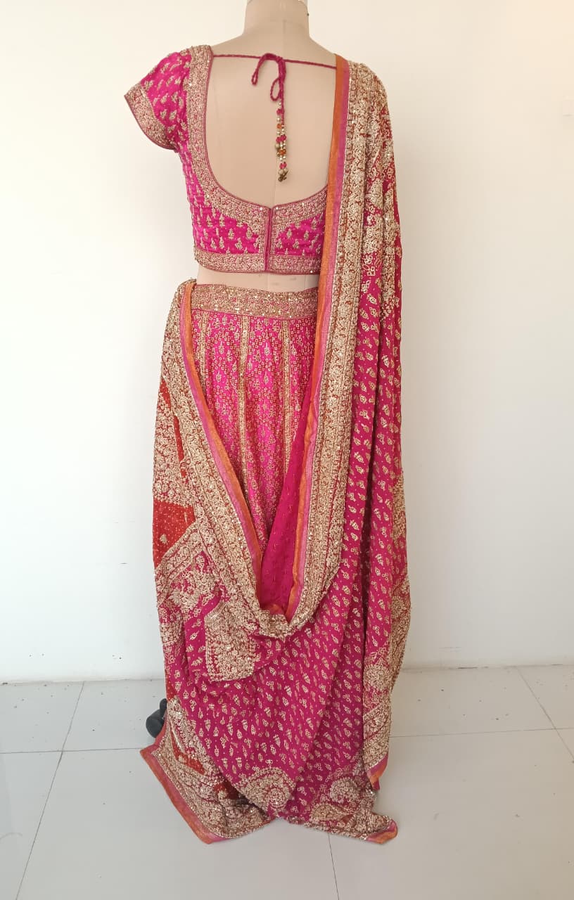 Ritu Kumar Daya Zardozi Lehenga Set - Image 7
