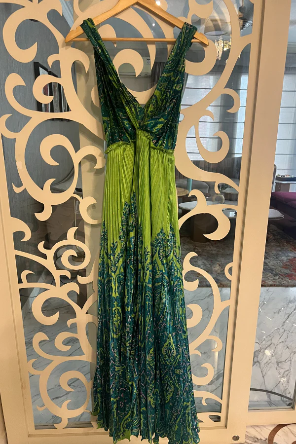 Ritu Kumar green Full Length Gown - Image 2