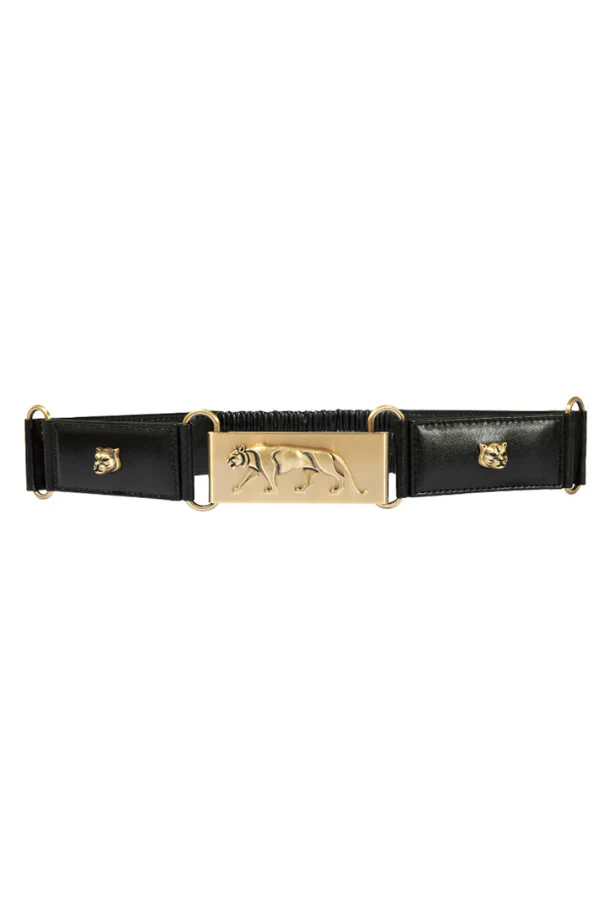 Sabyasachi Black Military Royal Bengal Tiger Belt - Image 2