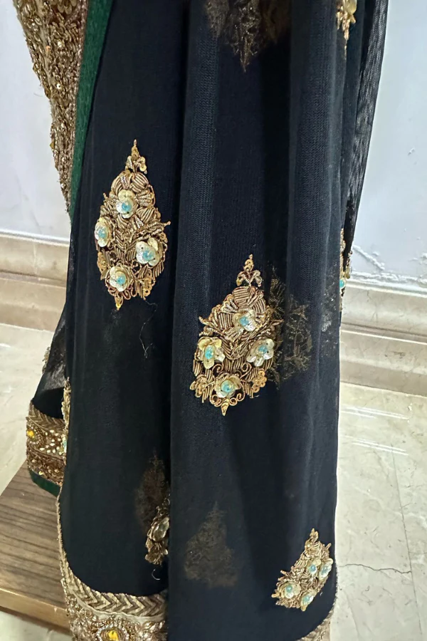 Sabyasachi Black Saree - Image 2