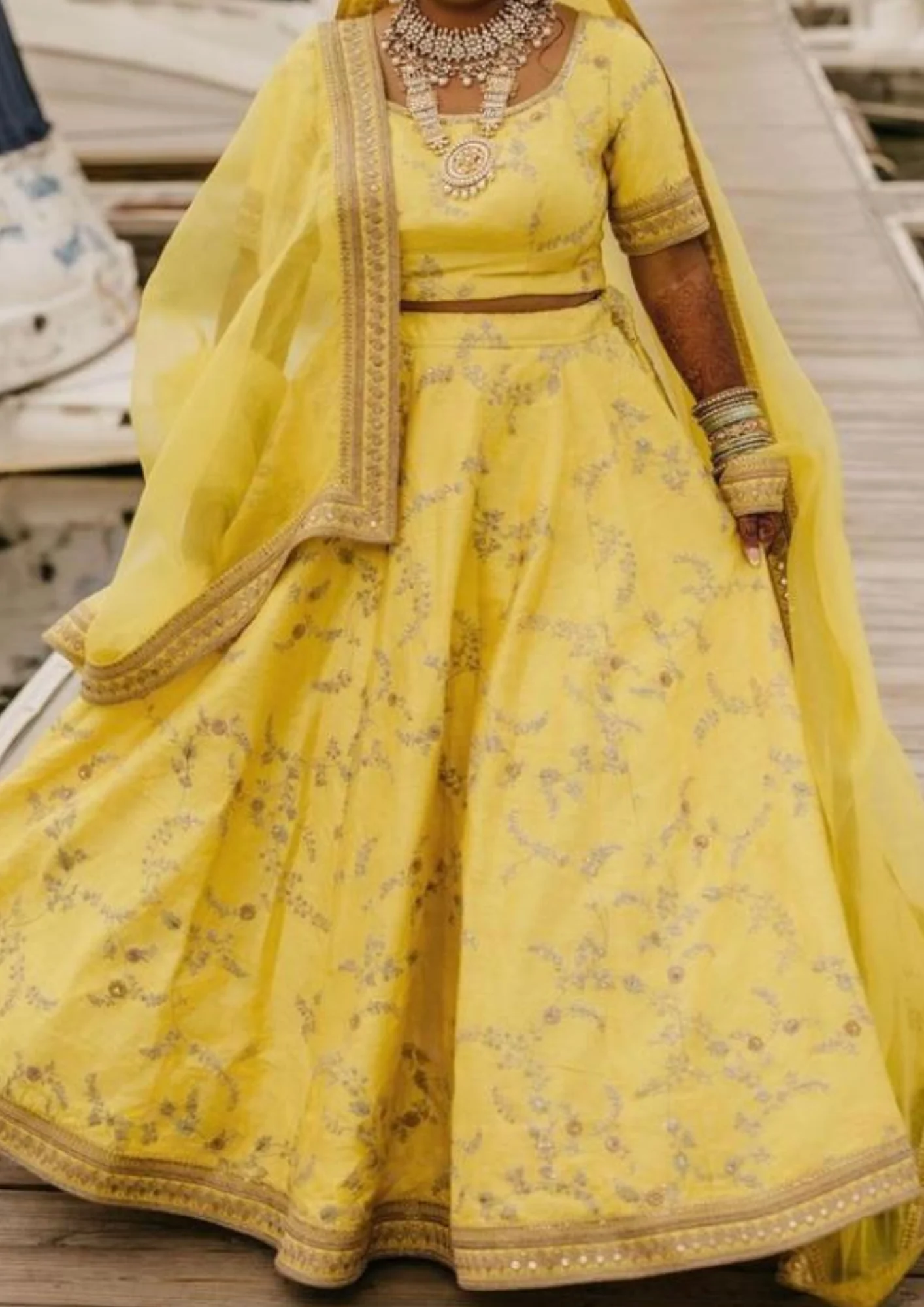 Sabyasachi Embroidered Lehenga Set