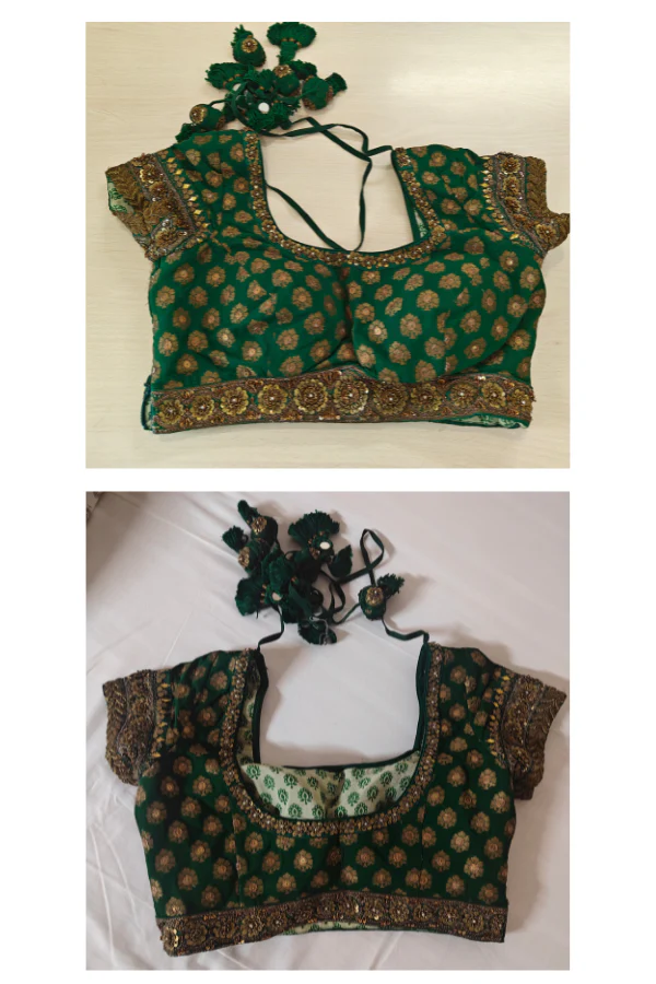 Sabyasachi embroidered lehenga set - Image 2