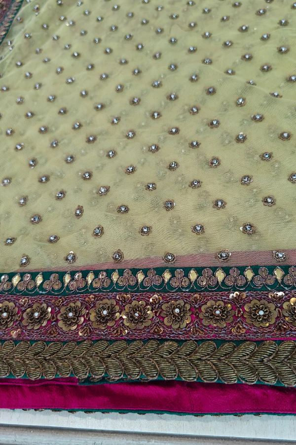 Sabyasachi embroidered lehenga set - Image 4