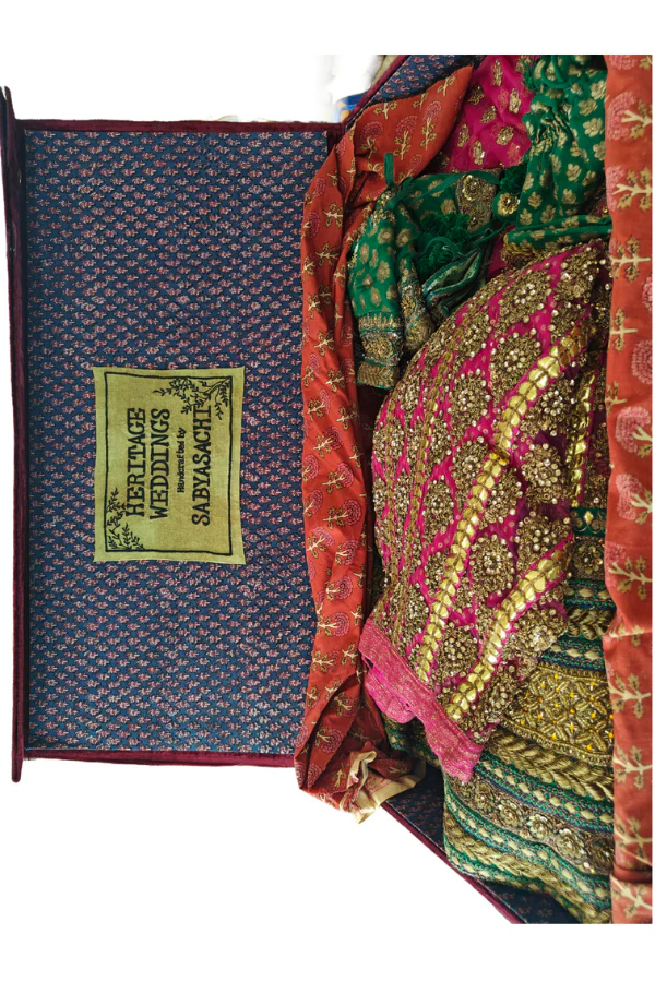 Sabyasachi embroidered lehenga set - Image 5