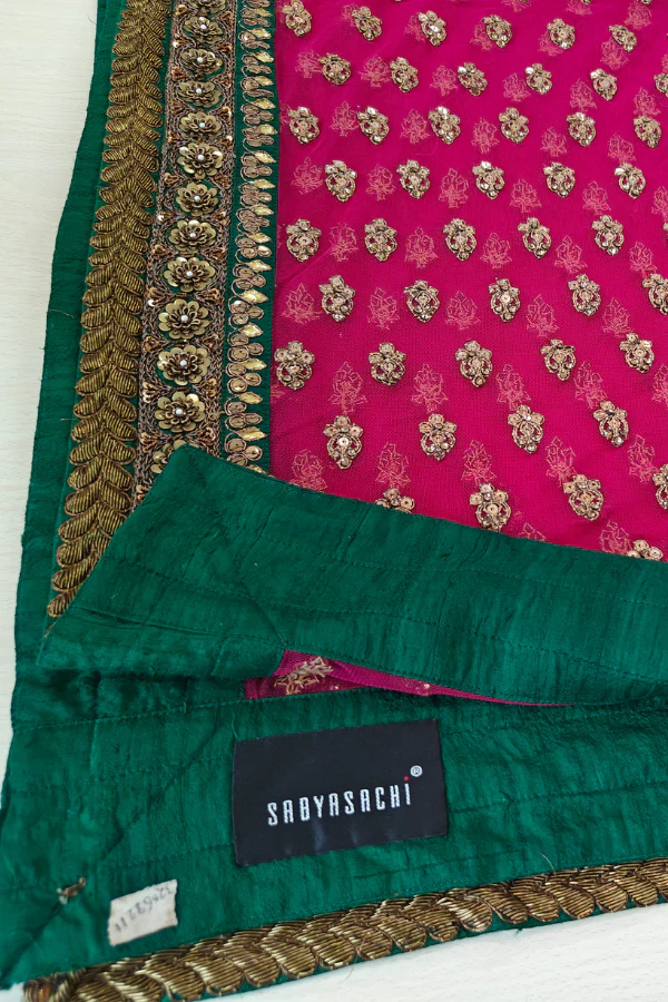 Sabyasachi embroidered lehenga set - Image 9