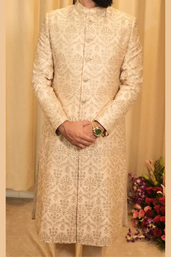 Sabyasachi Embroidered Sherwani Set - Image 2