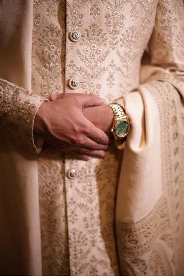 Sabyasachi Embroidered Sherwani Set - Image 3