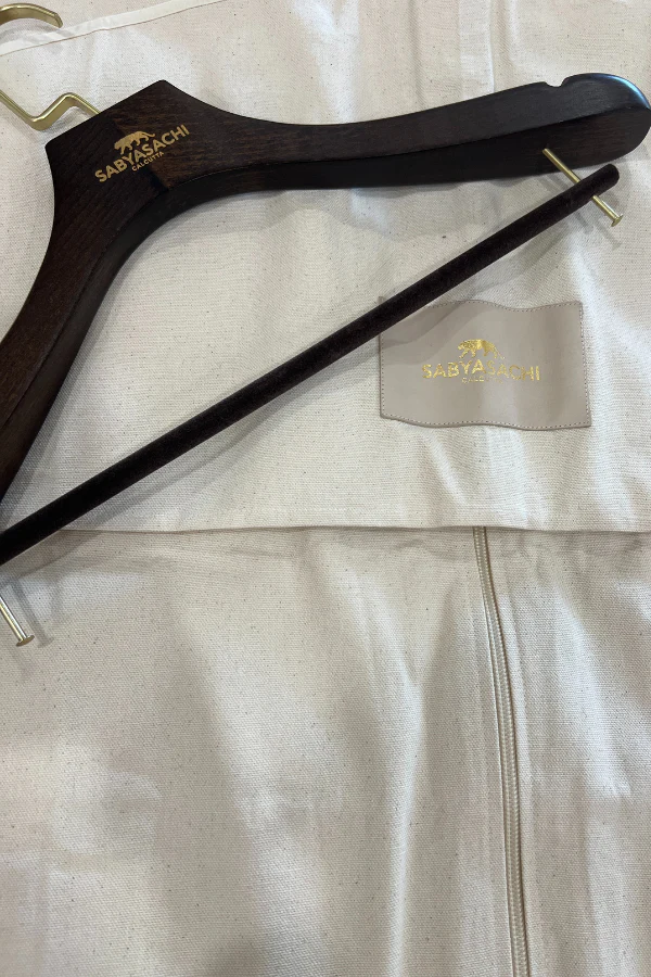 Sabyasachi ivory embroidered sherwani - Image 5