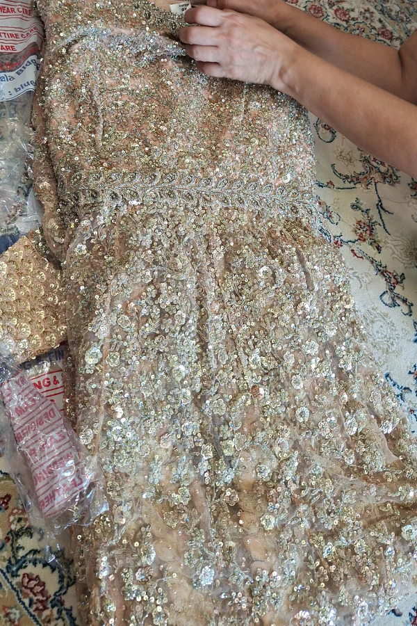 Sabyasachi Jacket Lehenga Set - Image 5