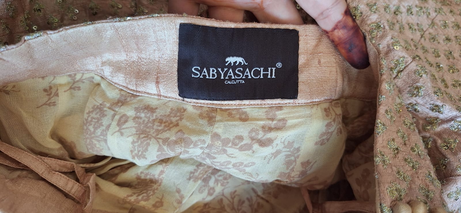 Sabyasachi Jacket Lehenga Set - Image 7