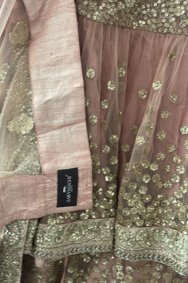 sabyasachi peplum lehenga set - Image 5