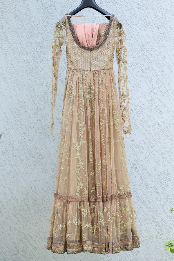 Sabyasachi pink anarkali set - Image 2