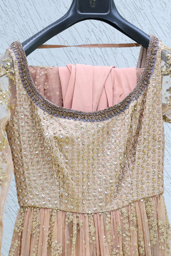 Sabyasachi pink anarkali set - Image 3